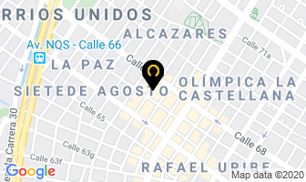Mapa de Nuevo Lada en Bogotá D.C