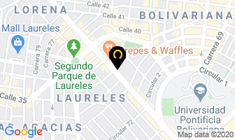 Mapa de Núñez Rinta Rodrigo en Medellín