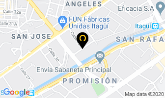 Mapa de Nutibara De Transportes S.a. en Itaguí