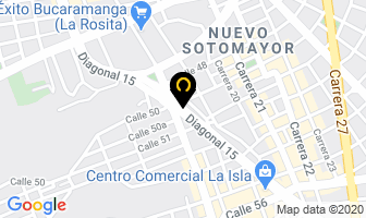 Mapa de Nutresierra en Bucaramanga