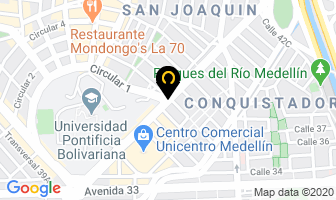 Mapa de Nutricion Cerebral en Medellín