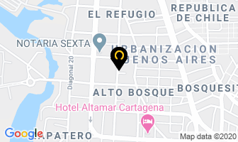 Mapa de Nutrinal Ltda. en Cartagena