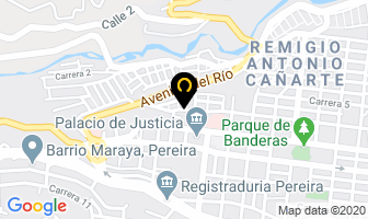Mapa de N.v.o. Producciones en Pereira