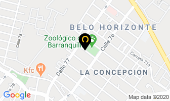 Mapa de Nyf De Colombia en Barranquilla