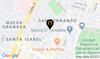 Mapa de O.b.m Corporation S.a. en Cali