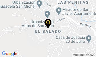 Mapa de Obras Y Terrenos Ltda. en Medellín