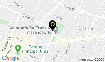 Mapa de Ocampo Pinzon Construcciones Integrales en Chía