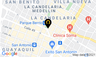 Mapa de Ocasiones 109 en Medellín