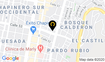 Mapa de Occidental De Grúas S.a.s en Bogotá D.C