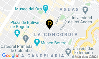 Mapa de Oceania Hotels en Bogotá D.C