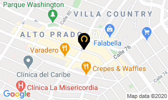 Mapa de Ochoa Correa Bibiana en Barranquilla