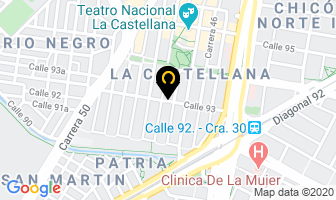 Mapa de Ociequipos Ltda. en Bogotá D.C