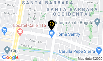 Mapa de Odaban en Bogotá D.C