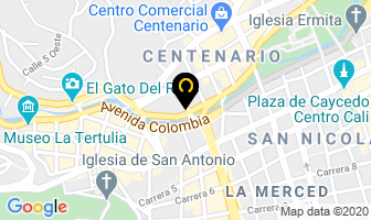 Mapa de Odei Consultores Gerenciales en Cali