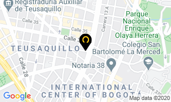 Mapa de Odint-Odontologos Integrados en Bogotá D.C