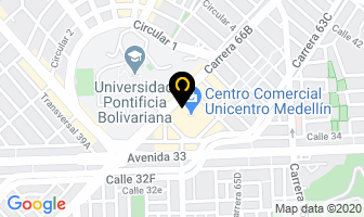 Mapa de Odontic en Medellín
