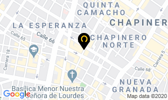 Mapa de Odonto Amiga en Bogotá D.C