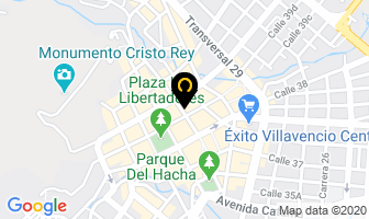 Mapa de Odontodents en Villavicencio