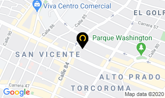 Mapa de Odontodiag en Barranquilla