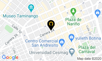Mapa de Odontofamiliar en Pasto