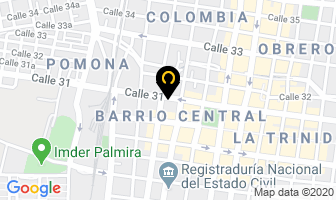 Mapa de Odontogénesis en Palmira