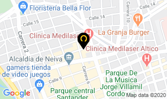 Mapa de Odontolandia Kids en Neiva