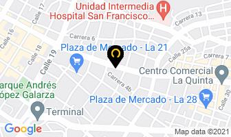 Mapa de Odontologia Flash en Ibagué