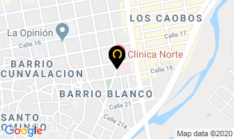 Mapa de Odontologia San Luis en Cúcuta
