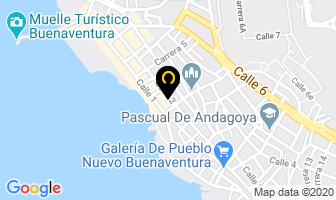 Mapa de Odontopacífico en Buenaventura