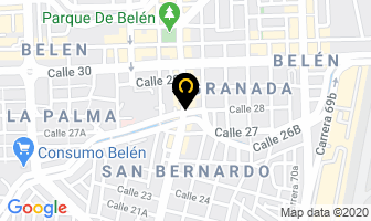 Mapa de Odontorría. en Medellín