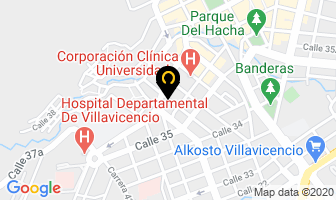Mapa de Odontostudio Ltda. en Villavicencio