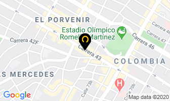 Mapa de Odontovital en Barranquilla