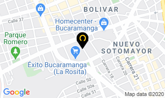Mapa de Oduperly S.a. en Bucaramanga