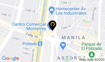 Mapa de Ofertas.com en Medellín