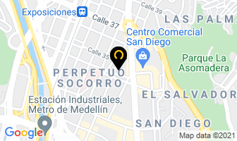 Mapa de Office Láser Ltda. en Medellín