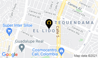 Mapa de Office Shopping Comunicaciones en Cali