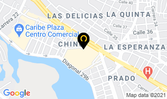 Mapa de Office Suministros Ltda. en Cartagena
