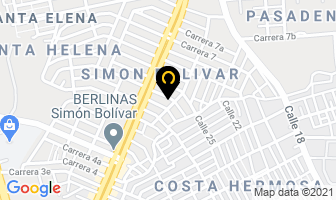 Mapa de Oficash Electronic en Barranquilla