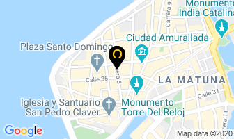 Mapa de Oficentro en Cartagena