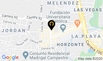 Mapa de Oficina Auteco Melendez en Cali