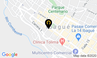 Mapa de Oficina De Abogados en Ibagué