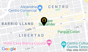 Mapa de Oficina De Abogados en Cúcuta