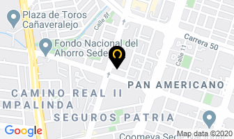 Mapa de Oficina De Empleo Activarte en Cali