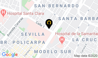 Mapa de Oficina Juridica en Girardot