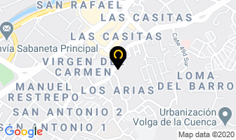 Mapa de Oficinas Administrativas C.i.s. en Medellín