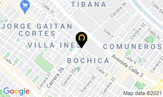 Mapa de Oficinas Técnicas Ltda. en Bogotá D.C