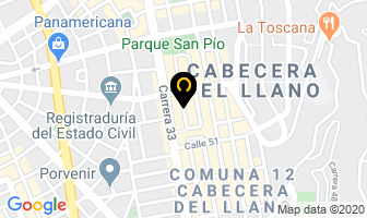 Mapa de Oficomput Ltda en Bucaramanga