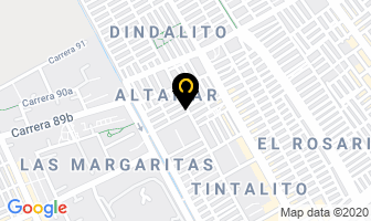 Mapa de Ofiequipos Modulares en Bogotá D.C