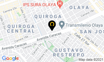 Mapa de Ofiexcel en Bogotá D.C