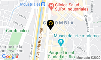 Mapa de Ofigraf Impresores Ltda. en Medellín